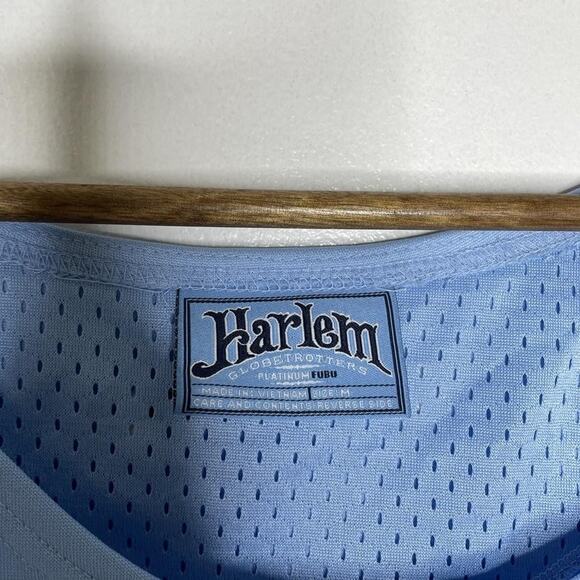 Harlem Globetrotters Dress Womens Medium NBA #27 Basketball Platinum Fubu 75th - Picture 3 of 9